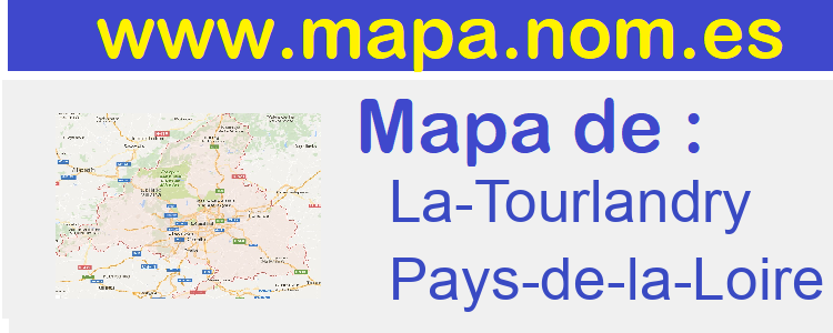mapa de  La-Tourlandry