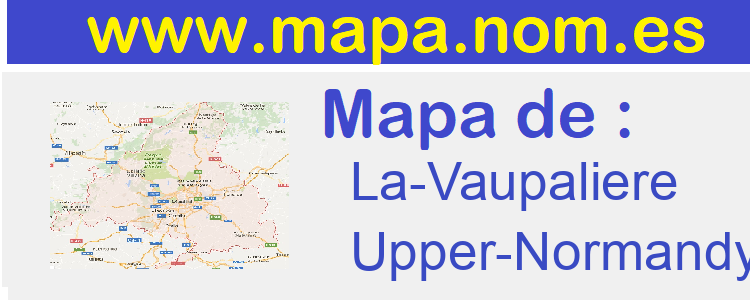 mapa de  La-Vaupaliere