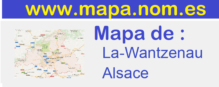 mapa de  La-Wantzenau
