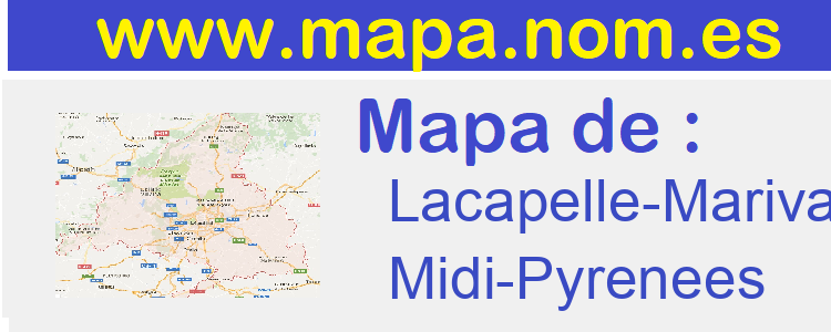 mapa de  Lacapelle-Marival