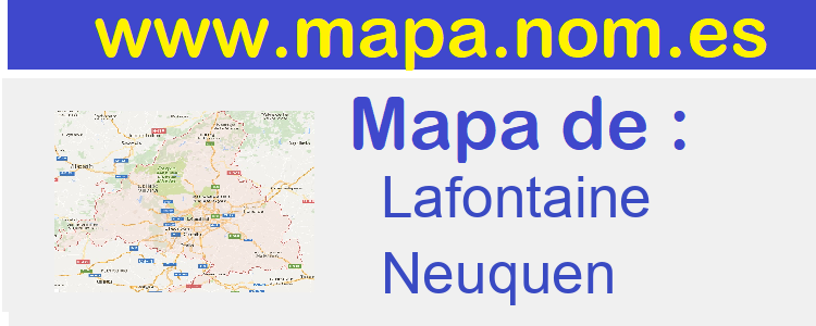 mapa de  Lafontaine