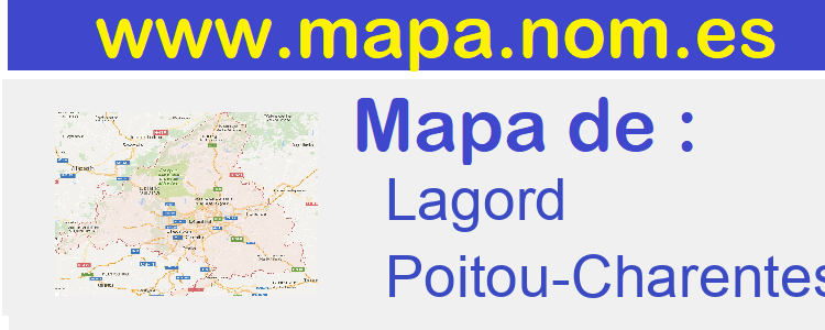 mapa de  Lagord
