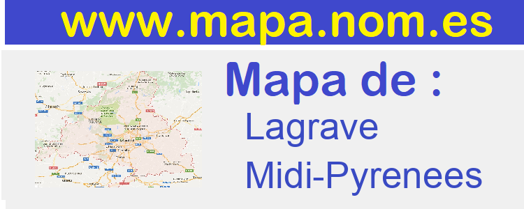 mapa de  Lagrave