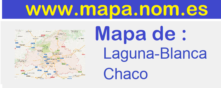 mapa de  Laguna-Blanca