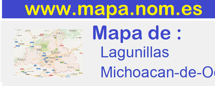 mapa de  Lagunillas