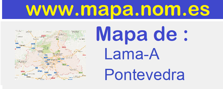 mapa de  Lama-A
