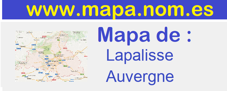 mapa de  Lapalisse