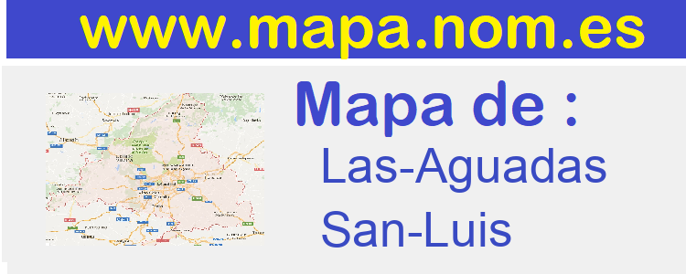 mapa de  Las-Aguadas