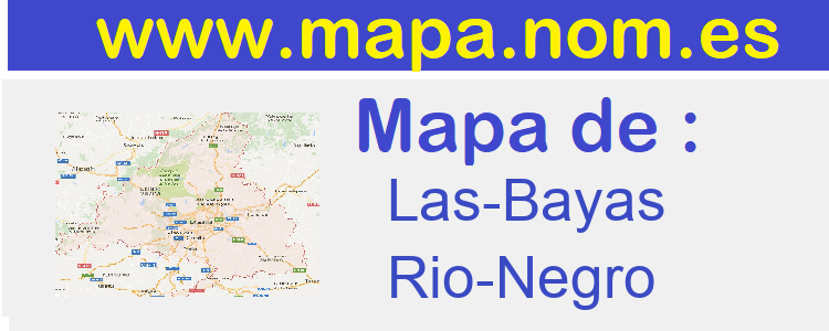 mapa de  Las-Bayas
