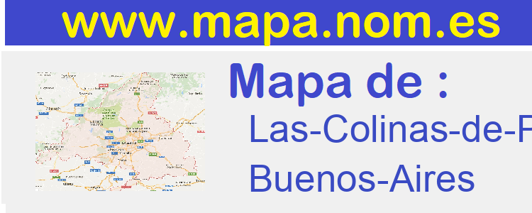 mapa de  Las-Colinas-de-Peralta-Ramos