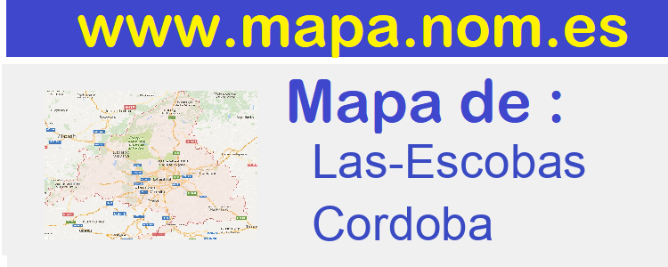 mapa de  Las-Escobas