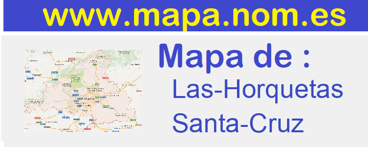 mapa de  Las-Horquetas