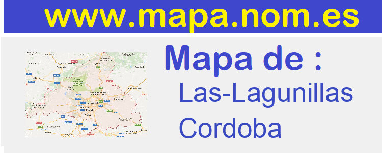 mapa de  Las-Lagunillas
