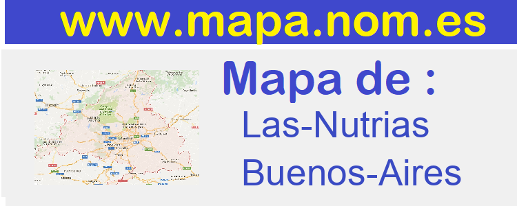 mapa de  Las-Nutrias