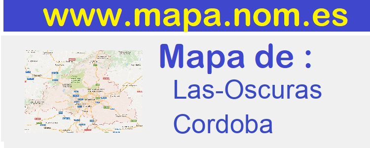 mapa de  Las-Oscuras