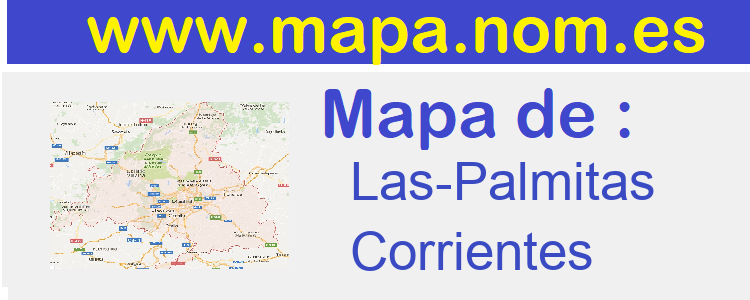 mapa de  Las-Palmitas