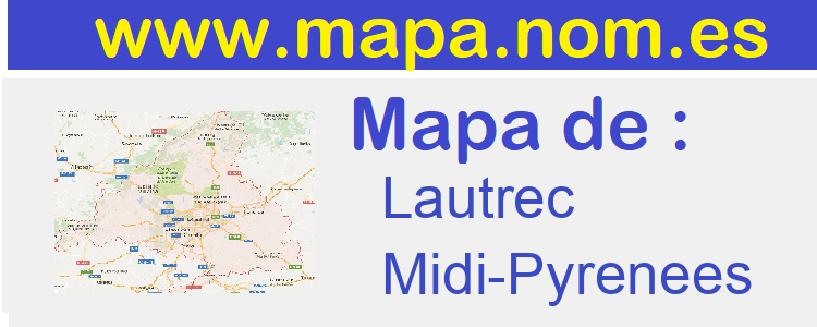 mapa de  Lautrec