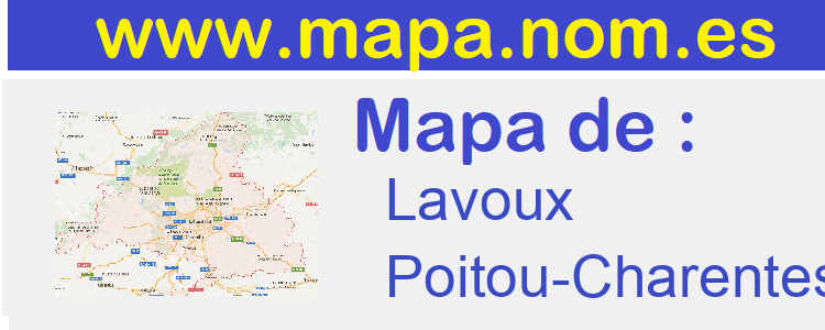 mapa de  Lavoux