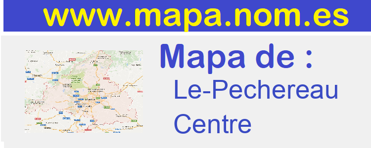 mapa de  Le-Pechereau