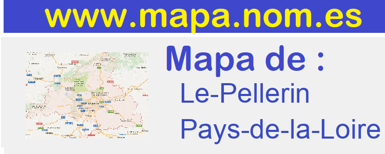 mapa de  Le-Pellerin