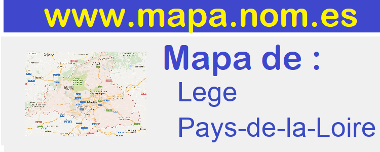 mapa de  Lege
