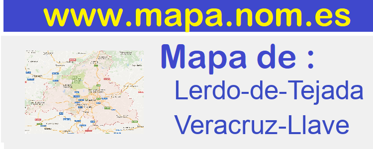 mapa de  Lerdo-de-Tejada
