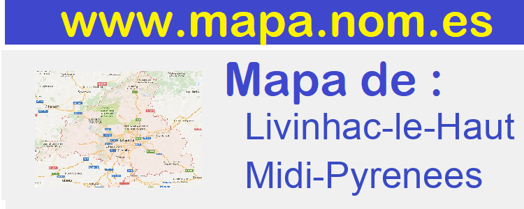 mapa de  Livinhac-le-Haut
