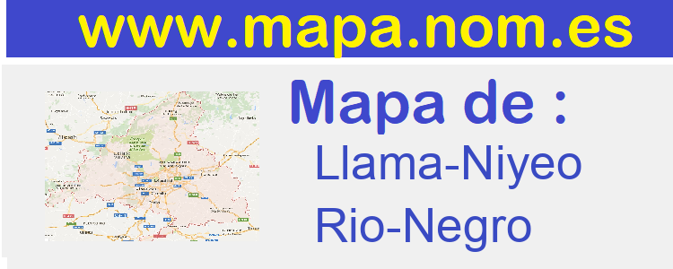 mapa de  Llama-Niyeo