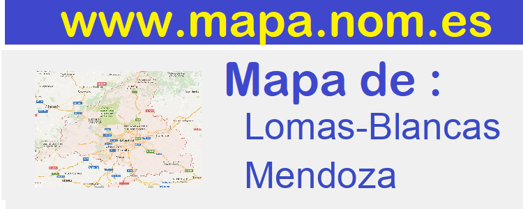 mapa de  Lomas-Blancas