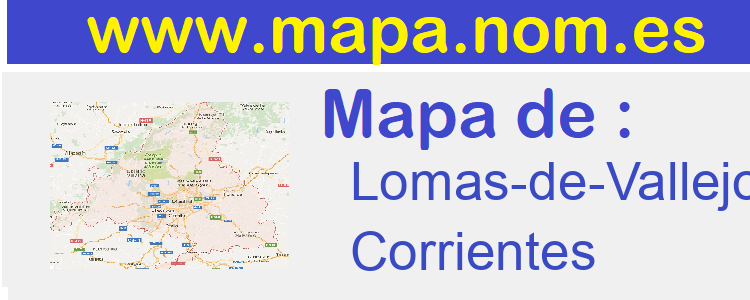 mapa de  Lomas-de-Vallejos