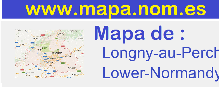 mapa de  Longny-au-Perche