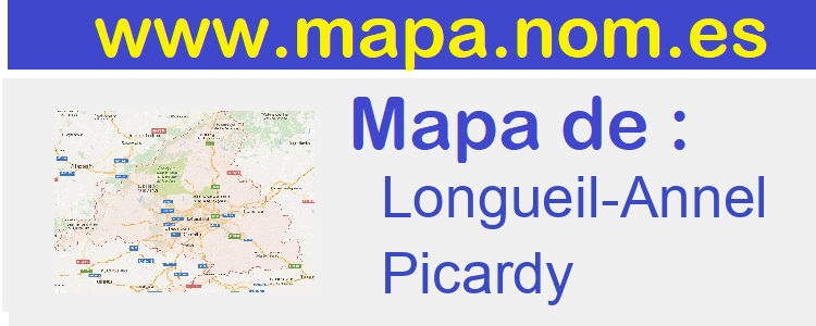 mapa de  Longueil-Annel