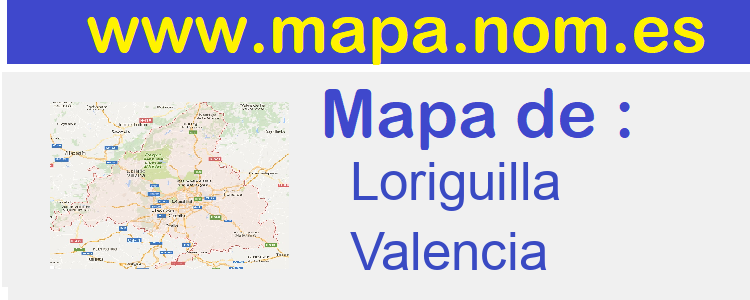 mapa de  Loriguilla