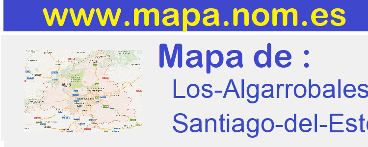 mapa de  Los-Algarrobales