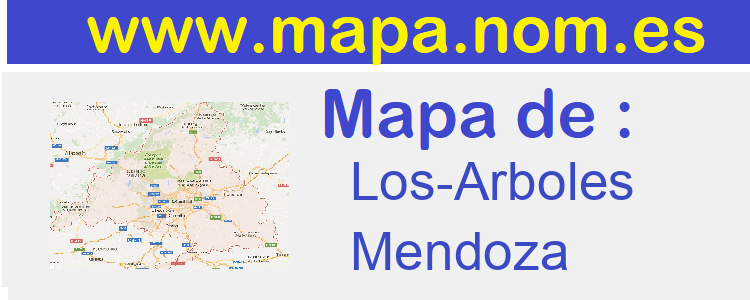 mapa de  Los-Arboles