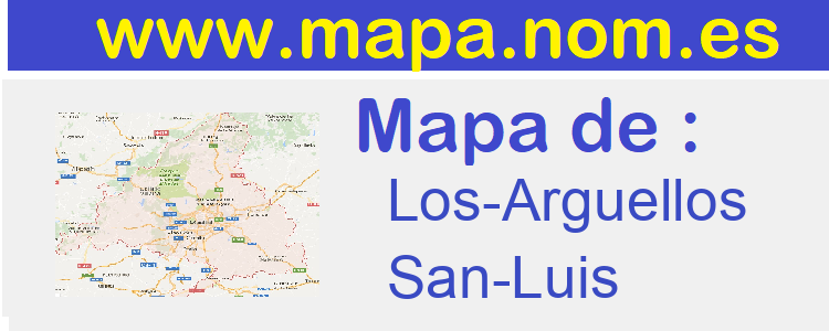 mapa de  Los-Arguellos