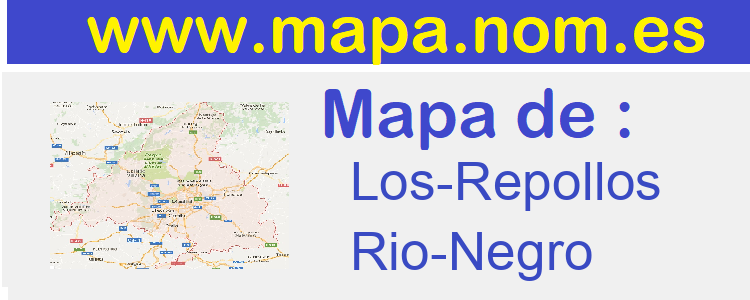 mapa de  Los-Repollos