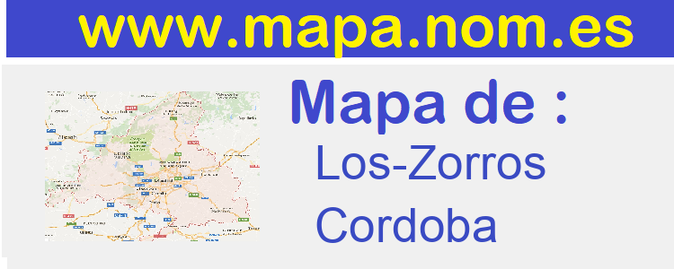 mapa de  Los-Zorros