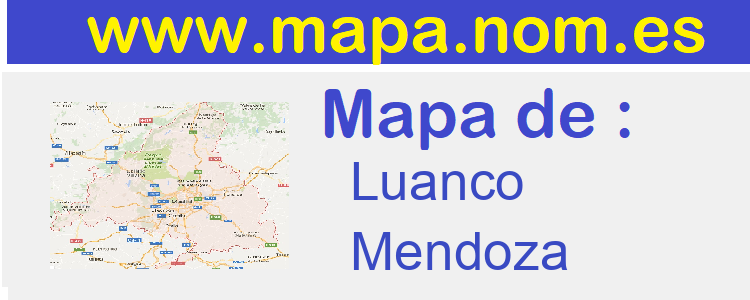 mapa de  Luanco