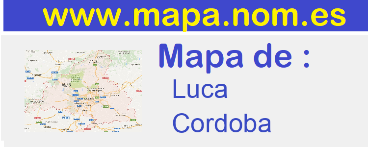 mapa de  Luca