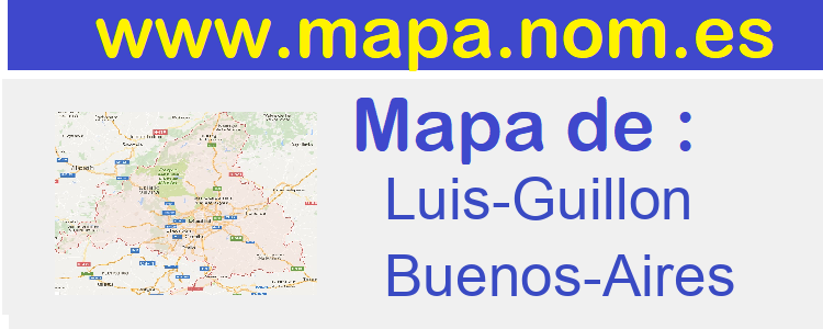 mapa de  Luis-Guillon