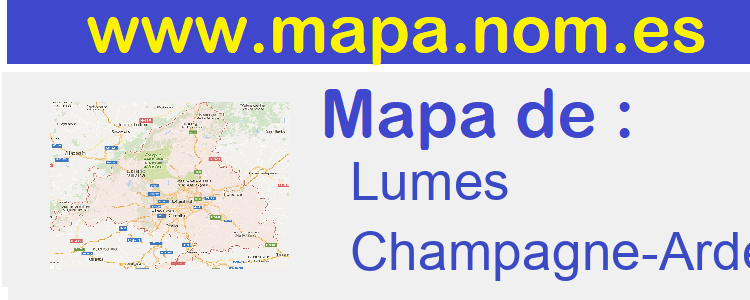 mapa de  Lumes