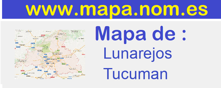mapa de  Lunarejos