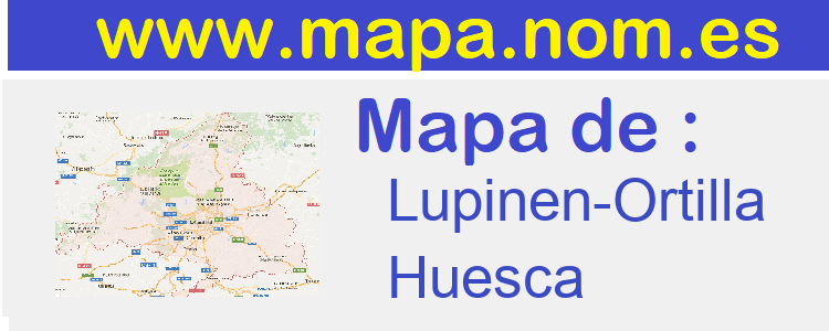 mapa de  Lupinen-Ortilla