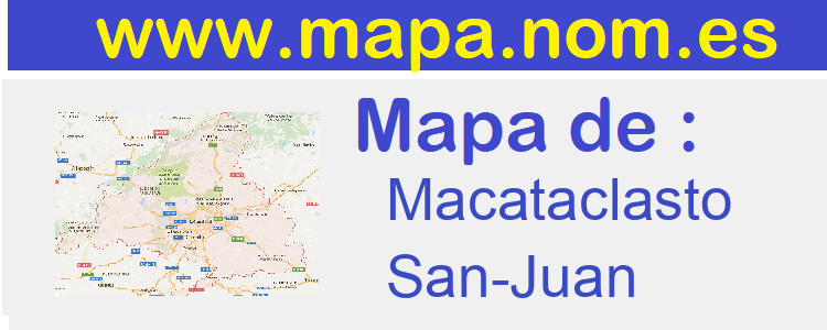 mapa de  Macataclasto