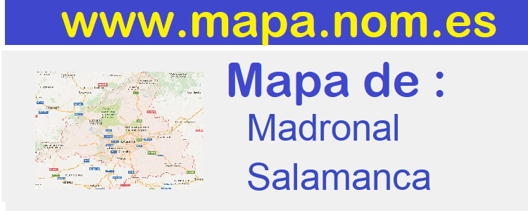 mapa de  Madronal