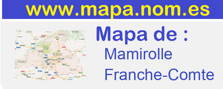 mapa de  Mamirolle