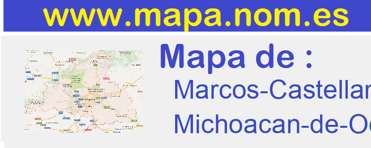 mapa de  Marcos-Castellanos