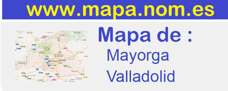 mapa de  Mayorga