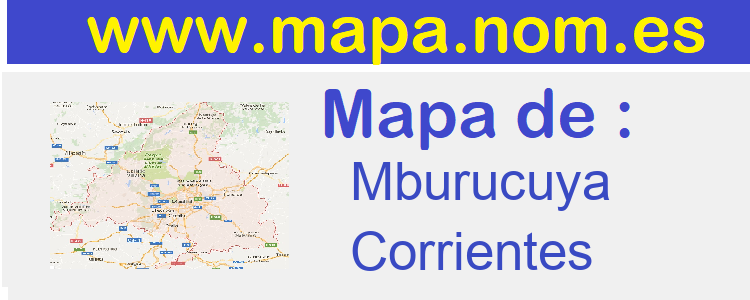mapa de  Mburucuya